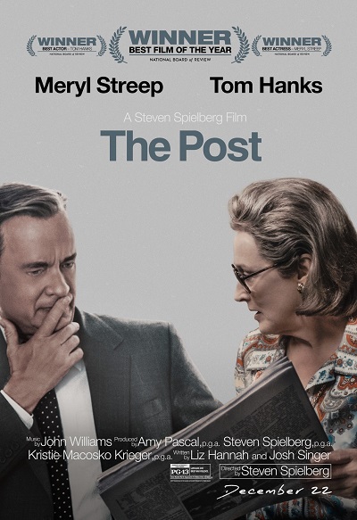 فیلم شماره 2 باکس آفیس: The Post